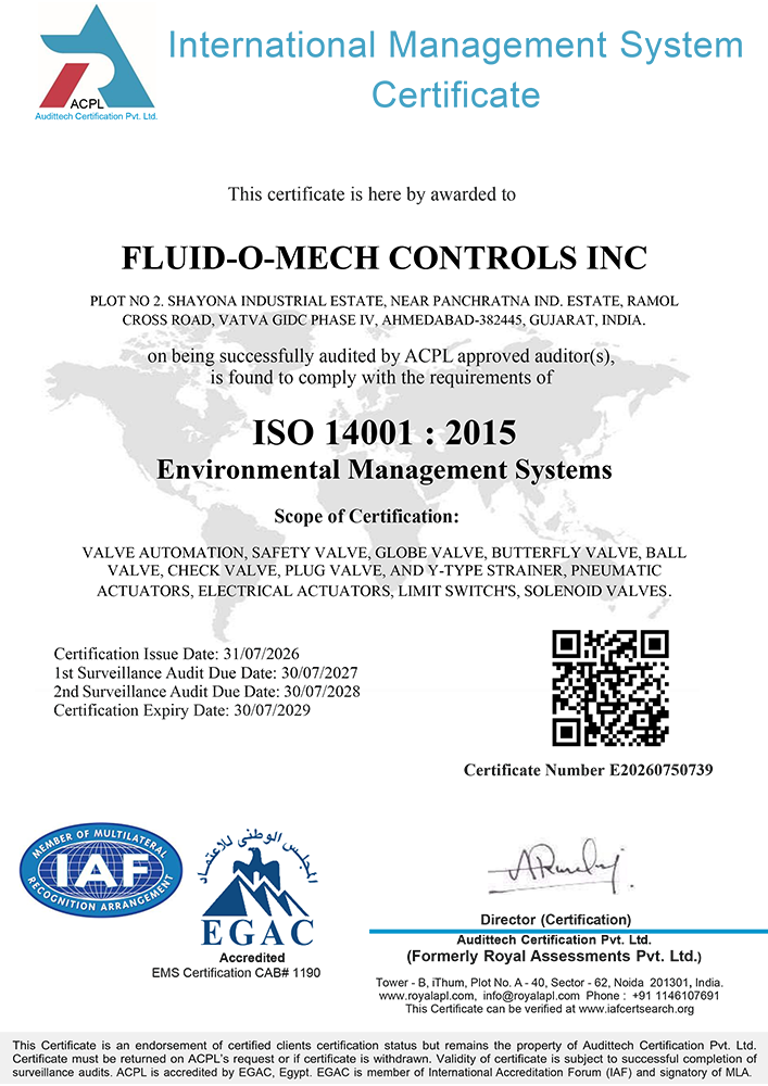 FLUID-O-MECH CONTROLS INC QMS
